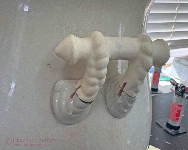 Wait for epoxy to cure