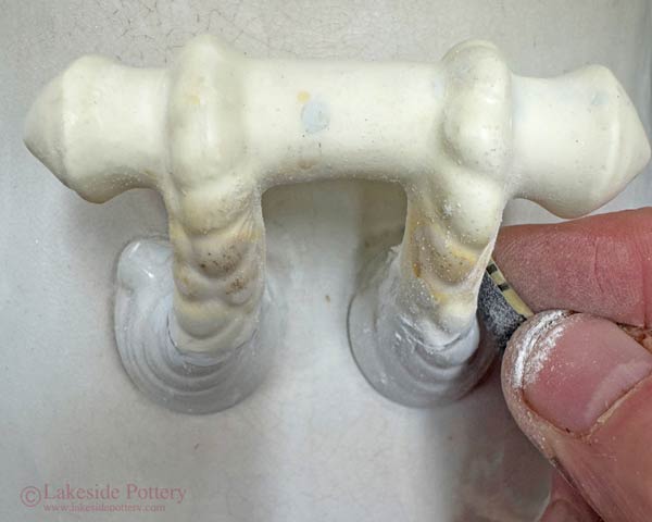 Ater proper cure, sand for perfect surface