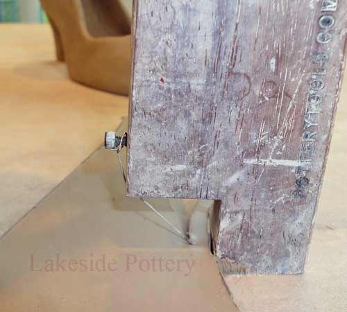 bevel joints to attach clay pieces