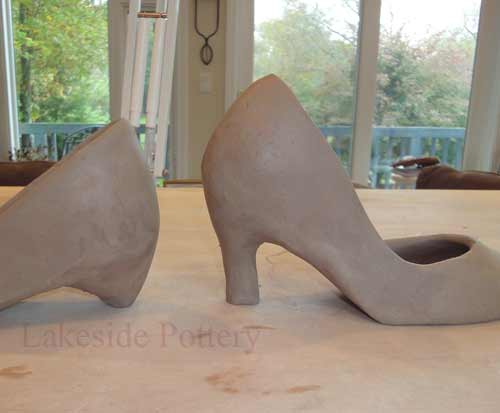 Blend clay edges and smooth