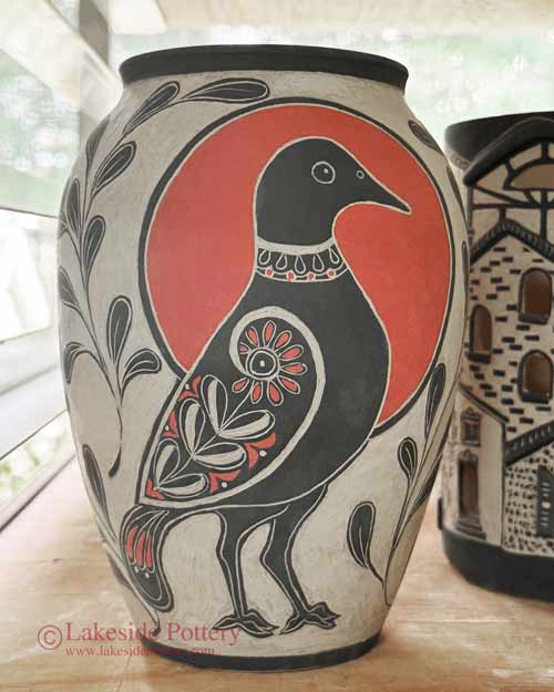 Sgraffito pottery lessons