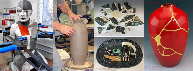 Lakeside Pottery Ceramic Art, Restoration and Kintsugi studio