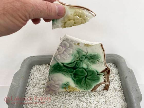 Keeping Cemented Pieces in Place While Curing