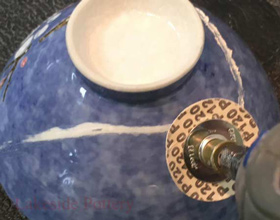 Repair pottery, ceramic or sculpture