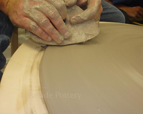 Used wooden rib to slant edge