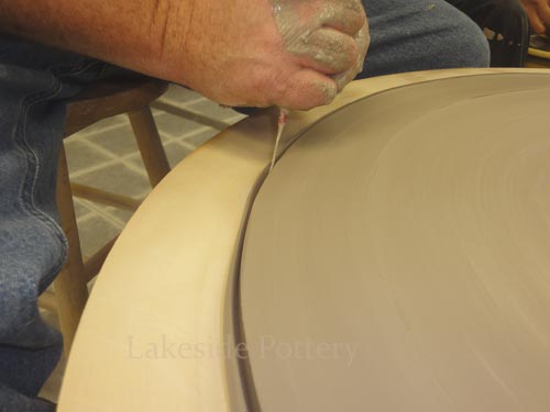 cut off the uneven edge