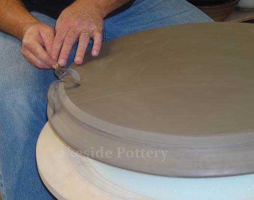 trim outside shape first